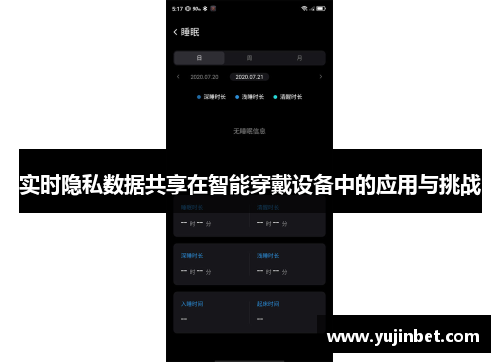 实时隐私数据共享在智能穿戴设备中的应用与挑战